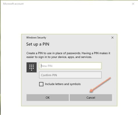 How do I use a password instead of a PIN?