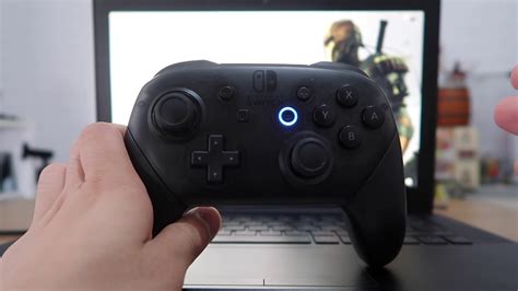 How do I use a switch controller on my PC?