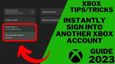 How do I use another Xbox account?