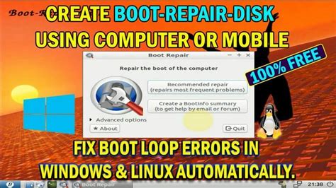 How do I use boot repair disk?