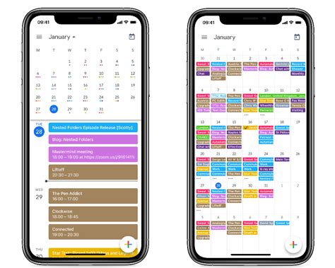 How do I use my iPhone Calendar as a planner?