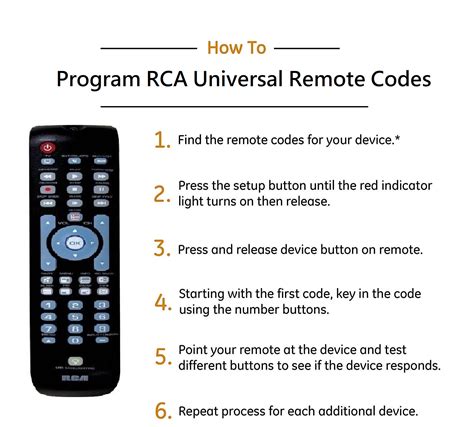How do I use the RCA remote menu?