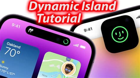 How do I use the island on my iPhone 15?