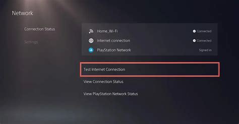 How do I verify my connection on PS5?