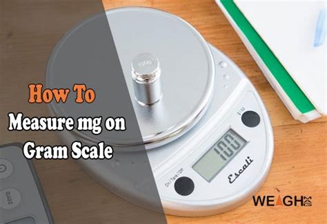 How do I weigh grams?