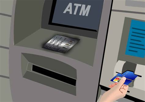 How do I withdraw money from my cash card at an ATM?