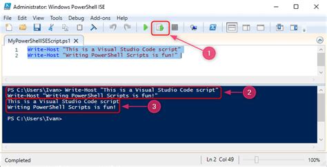 How do I write Windows PowerShell?