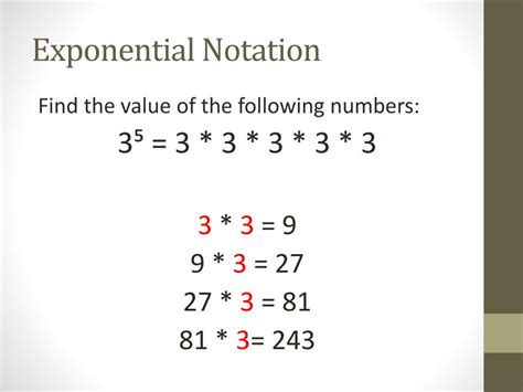 How do I write exponential notation?
