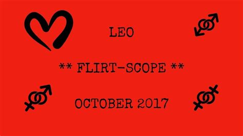 How do Leos flirt?