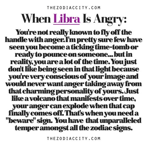 How do Libras act when they're mad?