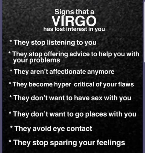 How do Virgos show they care?