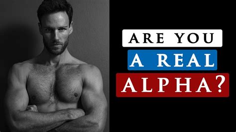 How do alpha males show love?