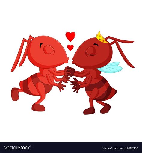 How do ants fall in love?