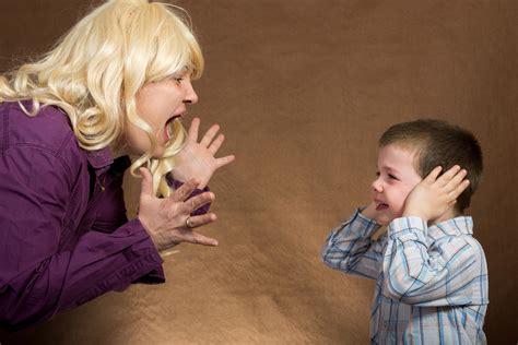 How do babies react to yelling?