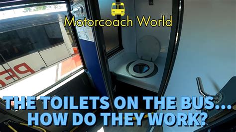 How do coaches empty their toilets?