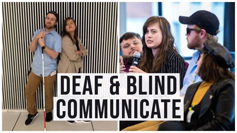 How do deaf and blind people use social media?