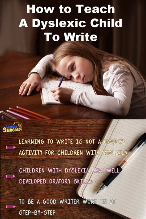 How do dyslexics write?