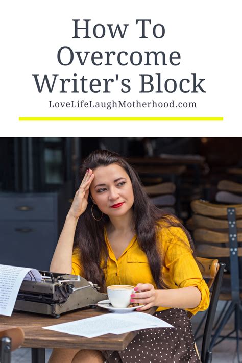 How do famous writers overcome writer's block?