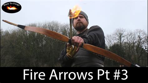 How do fire arrows stay lit?