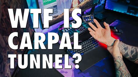 How do gamers prevent carpal tunnel?