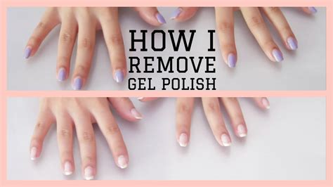 How do gel nails come off naturally?