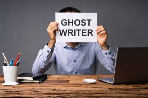 How do ghost writers find work?