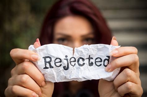 How do girls feel when they are rejected?