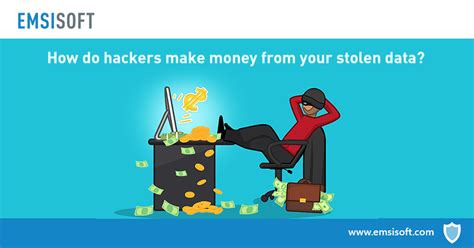 How do hackers receive money?