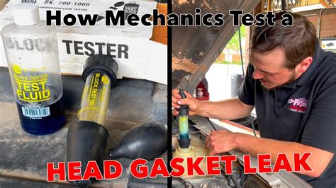 How do mechanics diagnose a head gasket?