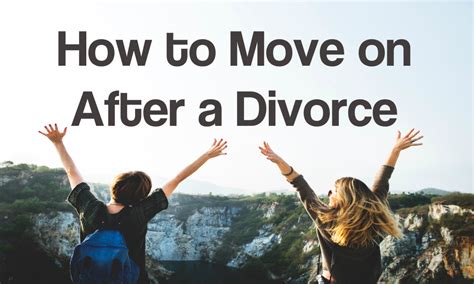 How do men move on after divorce?