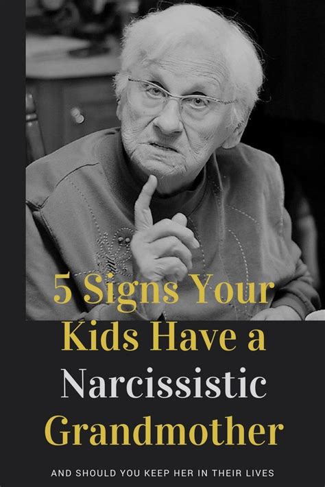 How do narcissistic grandparents act?