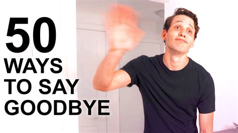 How do old people say goodbye?