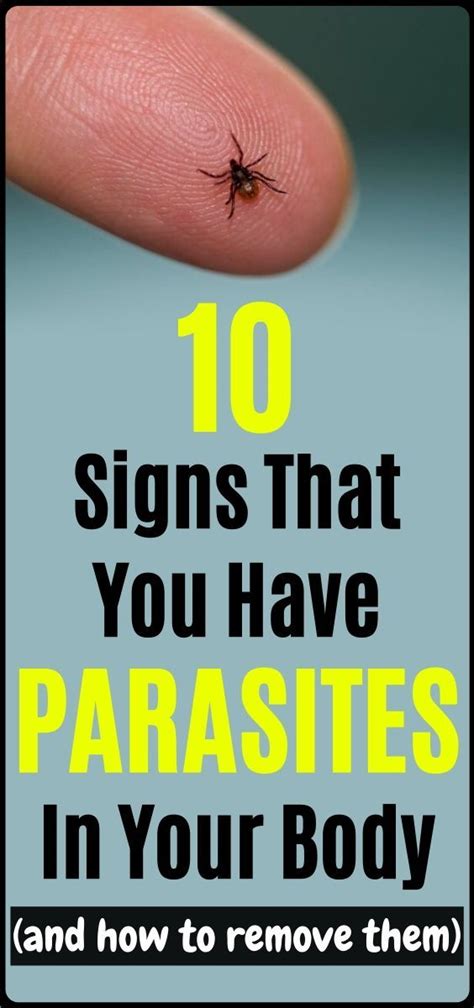 How do parasites leave the body?