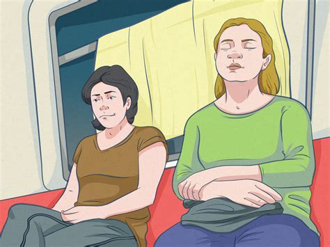 How do people sleep on public transport?