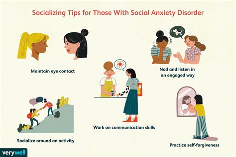 How do people with social anxiety behave?