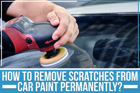 How do professionals remove scratches from car?