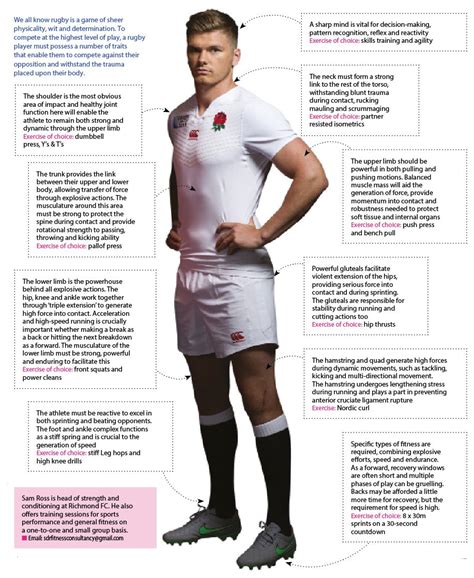 How do rugby players gain weight?