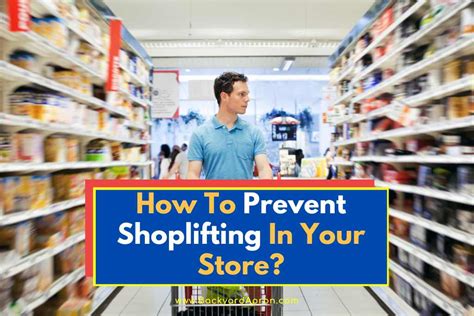 How do shops detect shoplifting?