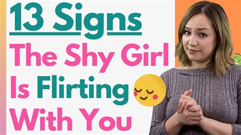 How do shy girls flirt?