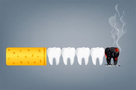 How do smokers keep their teeth healthy?