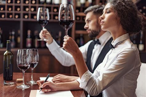 How do sommeliers taste wine?