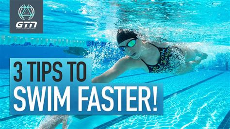 How do swimmers get faster?