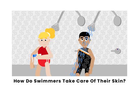 How do swimmers keep their skin moisturized?