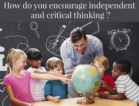 How do teachers use critical thinking?