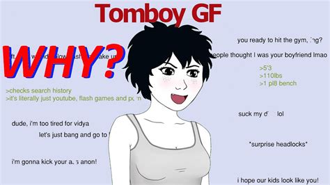 How do tomboys flirt?