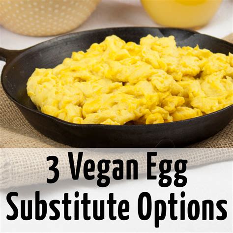 How do vegans replace 3 eggs?
