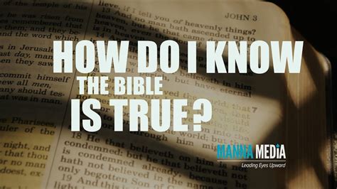 How do we know the Bible is real?