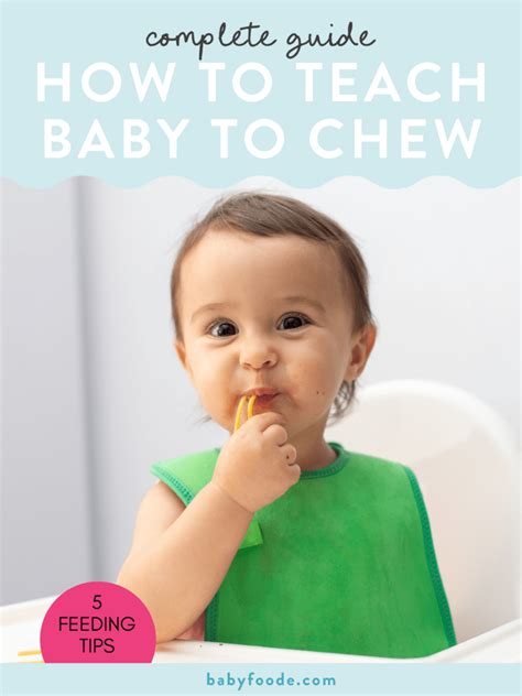 How do we learn how do you chew?