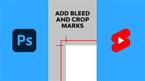 How do you Bleed Crop Marks in Photoshop?