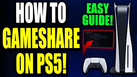 How do you Gameshare with multiple consoles on PS5?